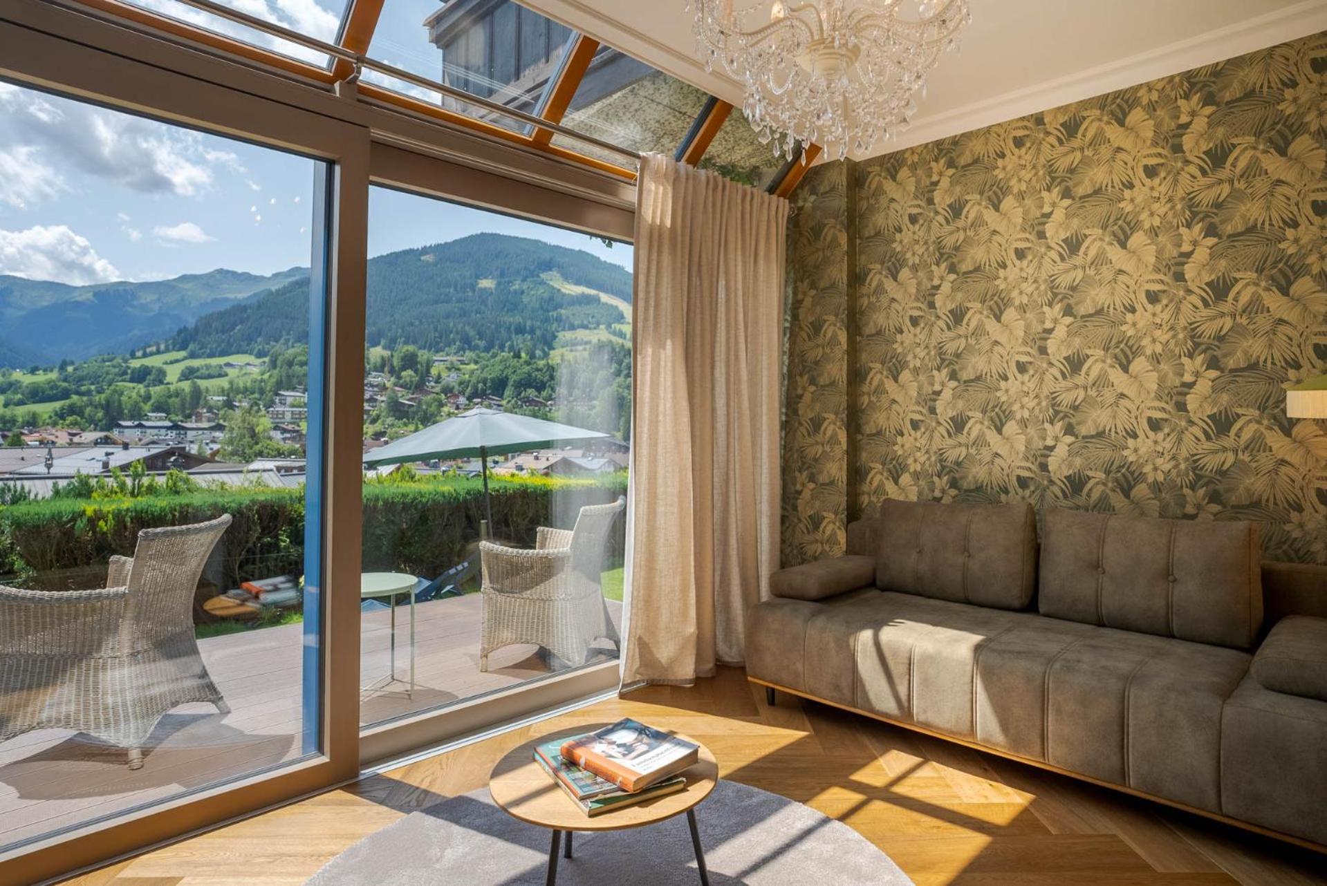 Villa Oxa - Boutique Design Hotel Maria Alm am Steinernen Meer Bagian luar foto