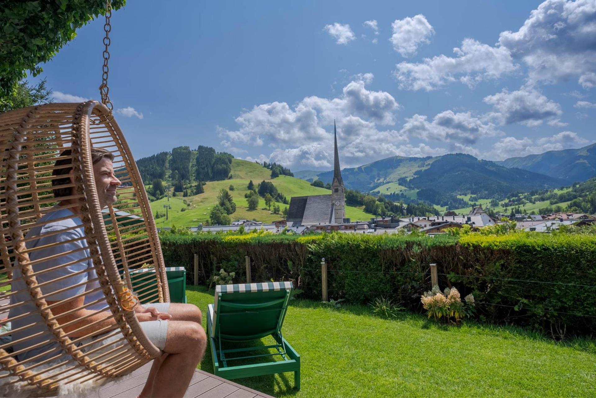 Villa Oxa - Boutique Design Hotel Maria Alm am Steinernen Meer Bagian luar foto